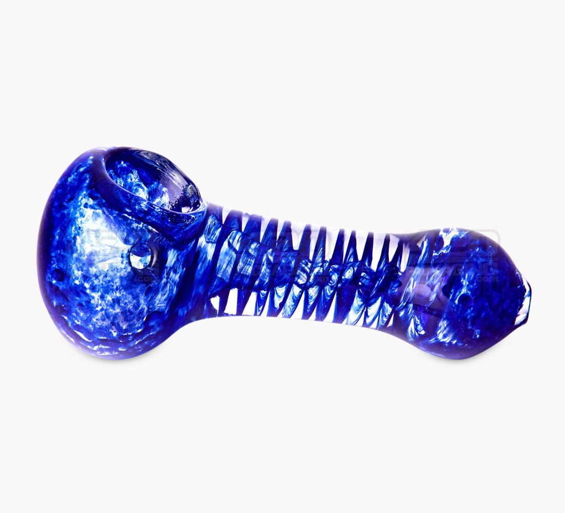 2.5 Inch Spiral Spoon Glass Hand Pipe Weed Bowl