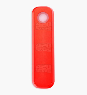 Genius Pipe Magnetic Slider Pipe | 5in Long - Metal - Red - 12