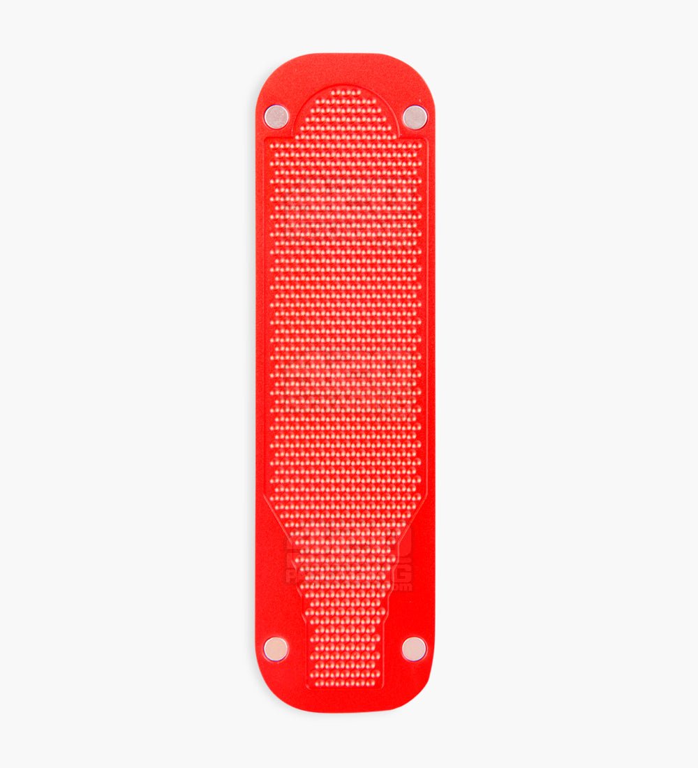 Genius Pipe Magnetic Slider Pipe | 5in Long - Metal - Red - 14