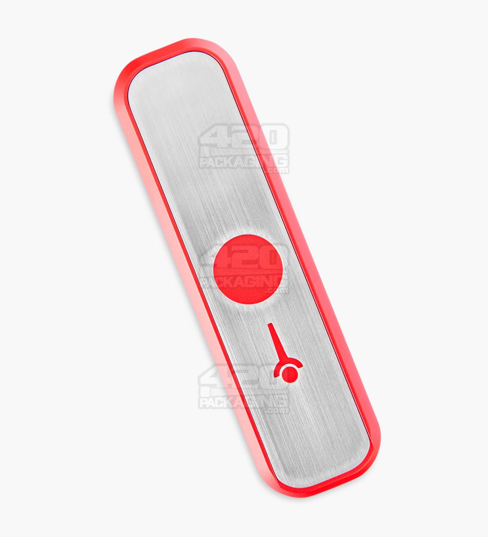 Genius Pipe Magnetic Slider Pipe | 5in Long - Metal - Red - 3