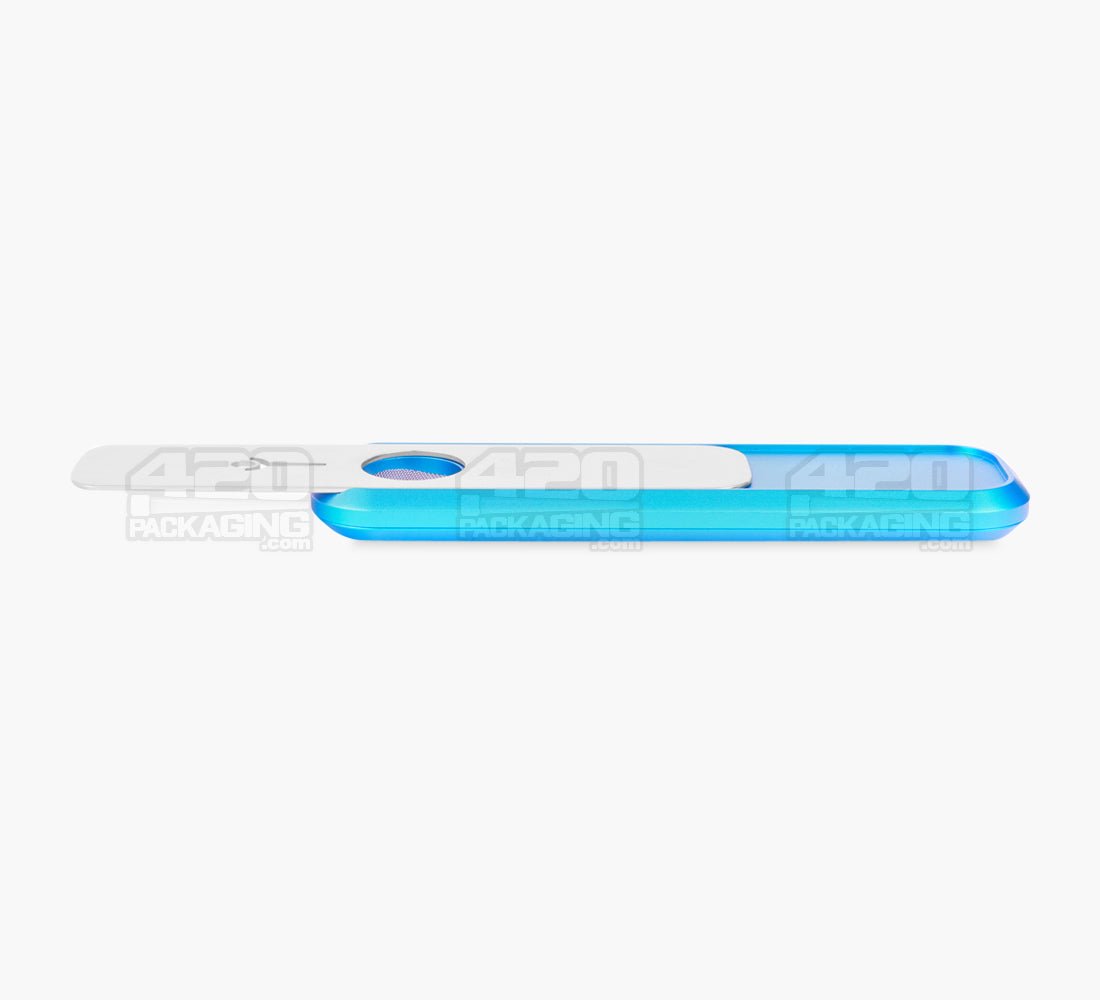 Genius Pipe Magnetic Slider Pipe | 5in Long - Metal - Blue - 8