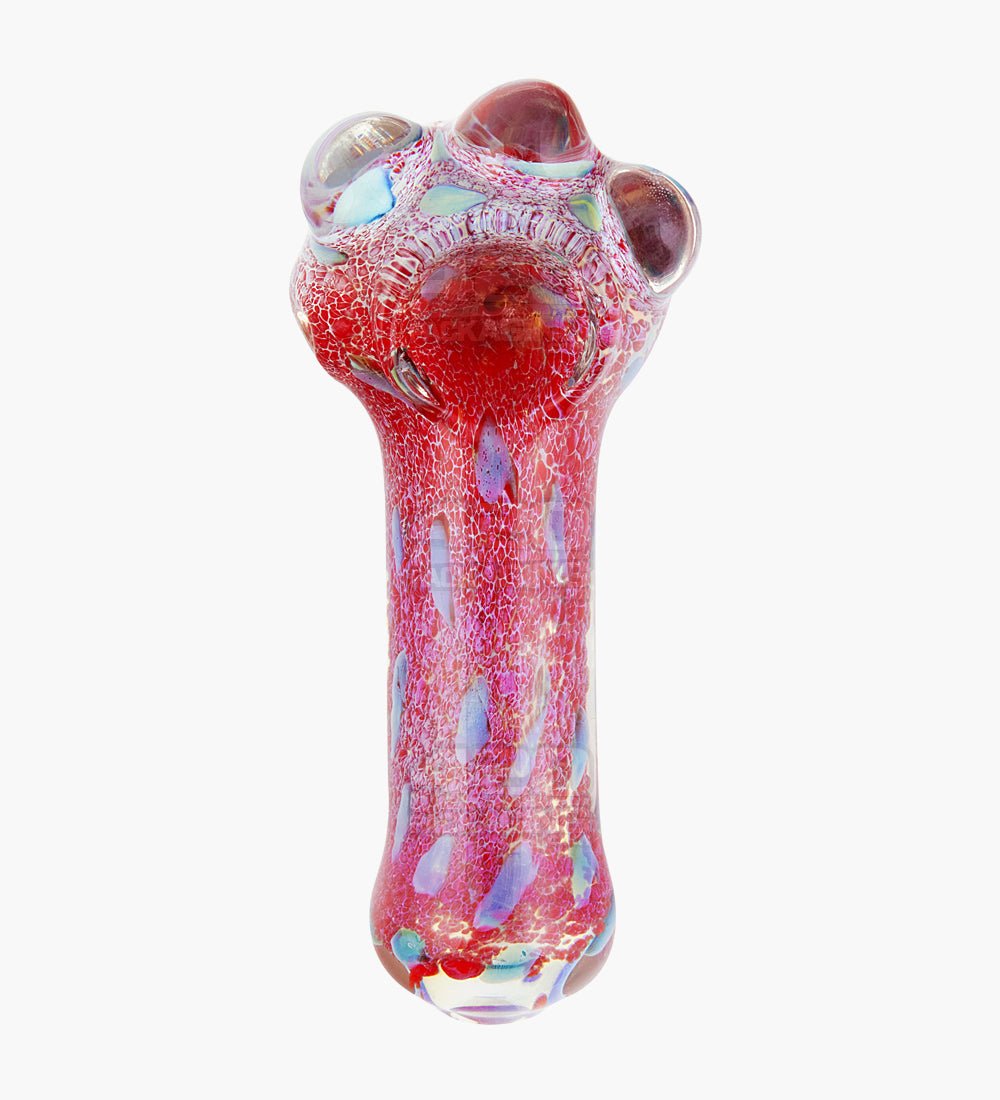 Random Style Artistic Glass Spoon Hand Pipe | 4.5in Long - Glass - Assorted - 2