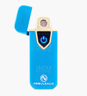 Nebuleaux Blue USB Rechargeable Metal Flameless Lighter - 1