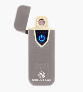 Nebuleaux Black USB Rechargeable Metal Flameless Lighter - 1