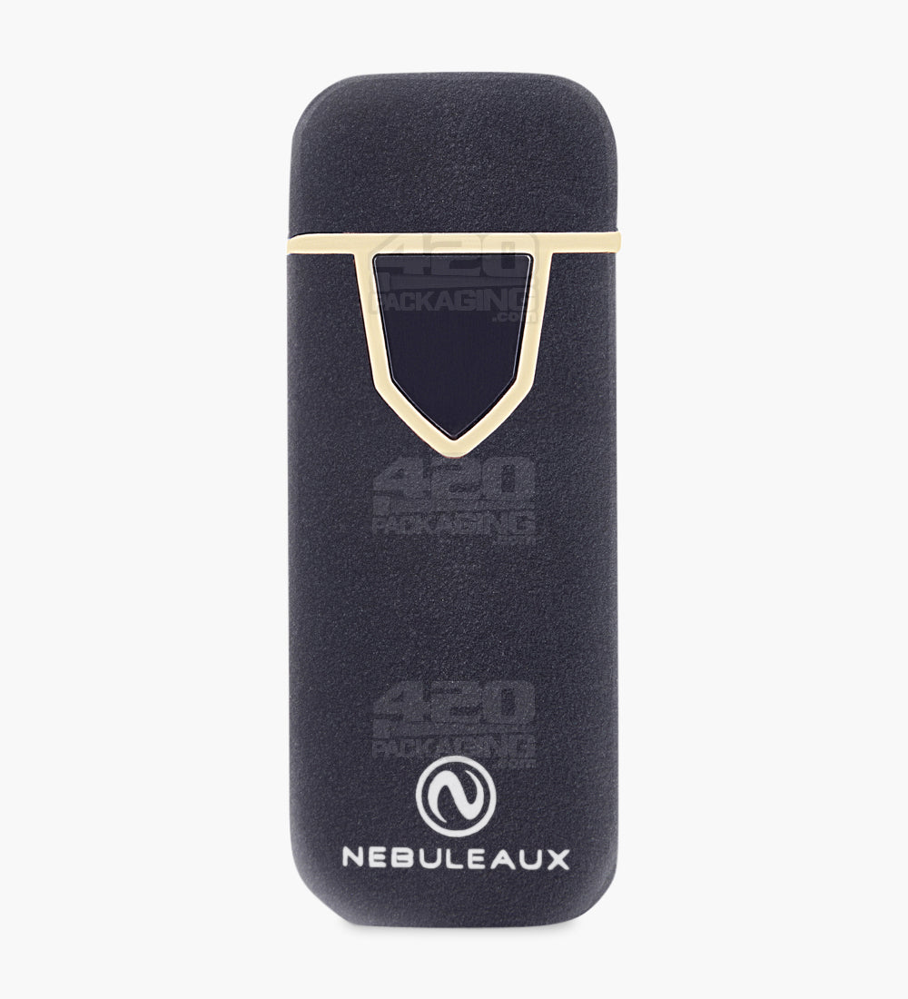 Nebuleaux Matte Black USB Rechargeable Metal Flameless Lighter