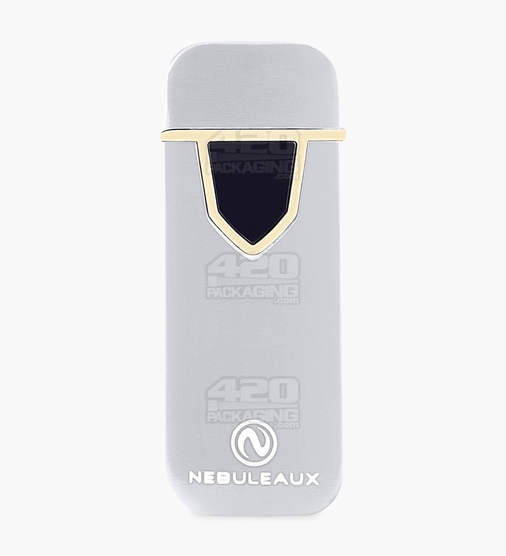Nebuleaux Silver USB Rechargeable Metal Flameless Lighter - 2