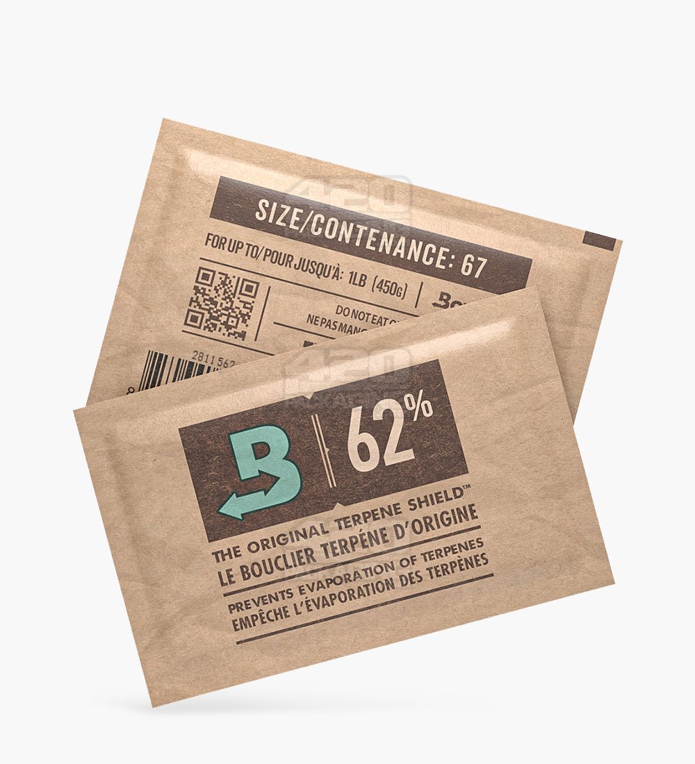 Boveda Large 67 Gram 62% Humidity Packs 12/Box - 2