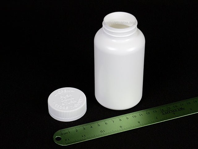 80 Dram Wide Mouth Plastic Packer Bottles 280 pcs - 4