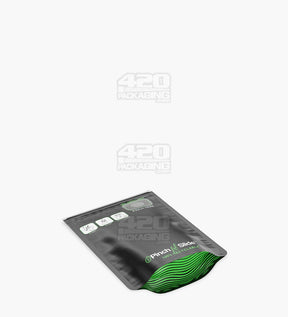 Matte-Black 3.5" x 5" Recyclable Mylar Pinch N Slide Child Resistant Bags (3.5 grams) 250/Box - 4