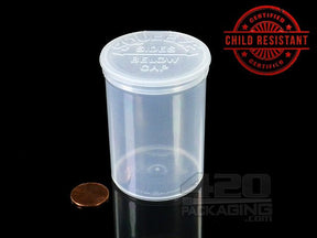 Squeezetops® PST30 Transparent Mix Child Resistant Containers 600/Box - 2