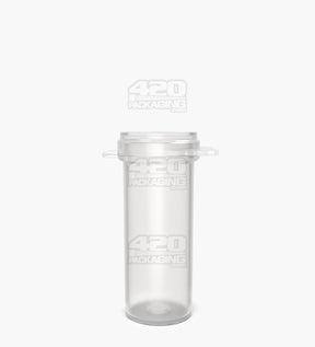 9 Dram Clear Hinged Lid Plastic Seed Pop Top Container Vial 600/Box - 2