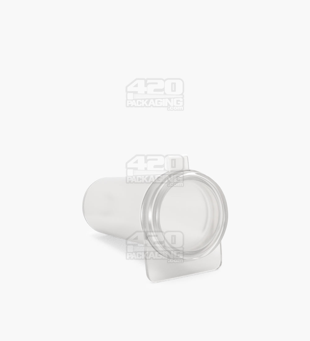 9 Dram Clear Hinged Lid Plastic Seed Pop Top Container Vial 600/Box - 3