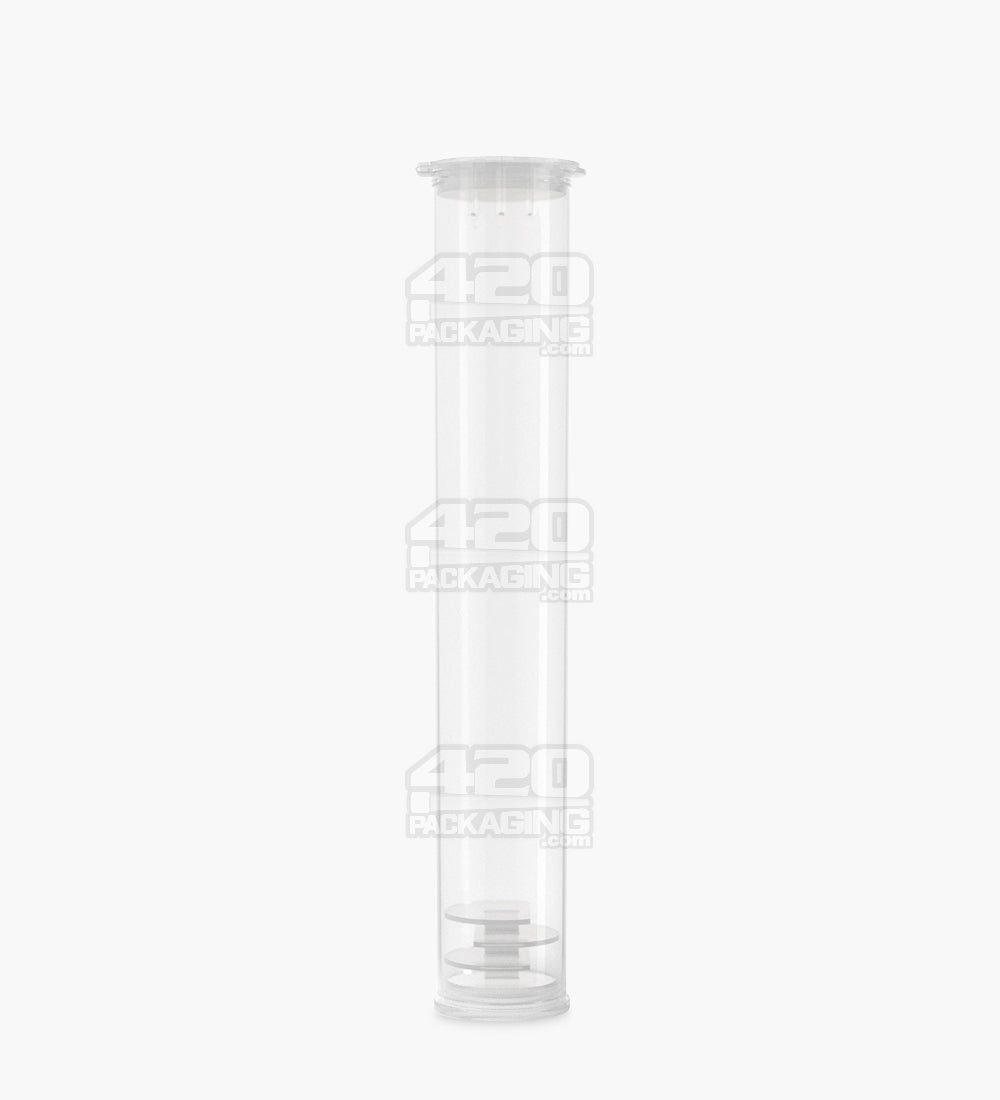 125mm Clear Transparent Thingymajiggy Pre-Roll Storage Tubes with Ash Trap 400/Box - 3