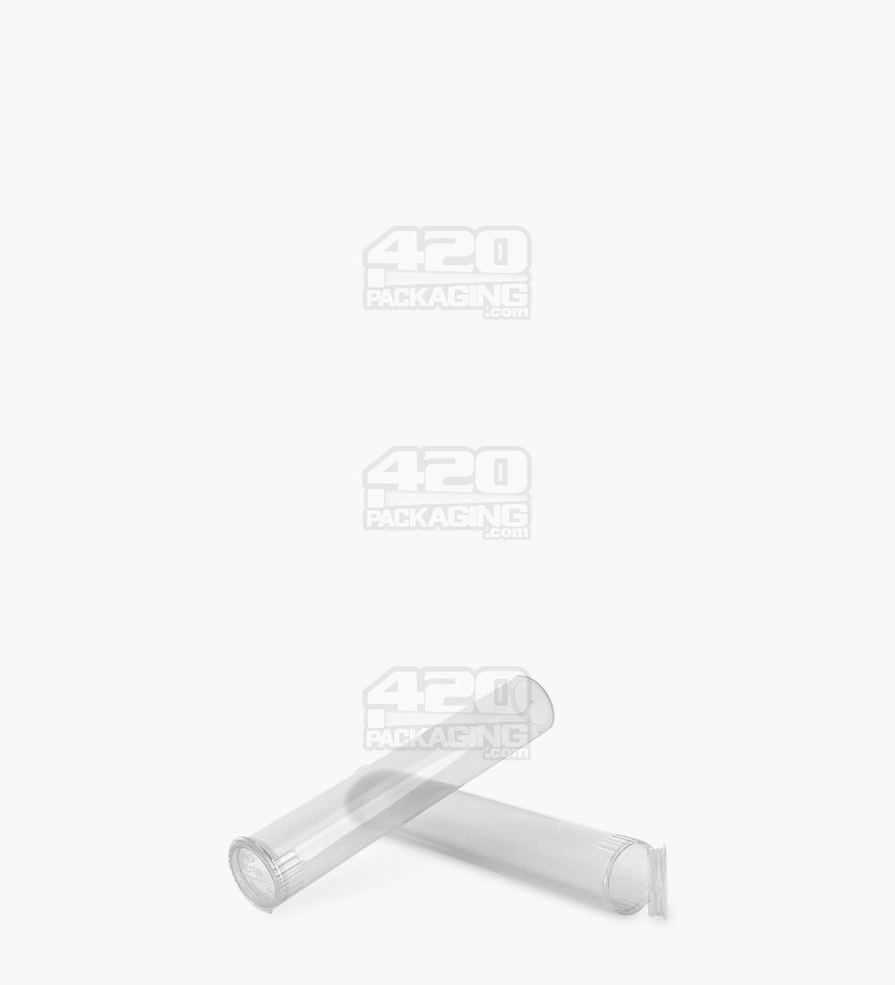 80mm Pop Top Clear Plastic Vape Cartridge Tube 1000/Box - 10