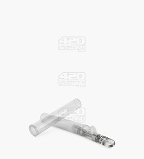 80mm Pop Top Clear Plastic Vape Cartridge Tube 1000/Box - 5