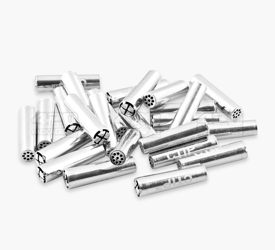 CTIP 26mm Aluminum Activated Carbon Pellet Filters 25/Box - 6