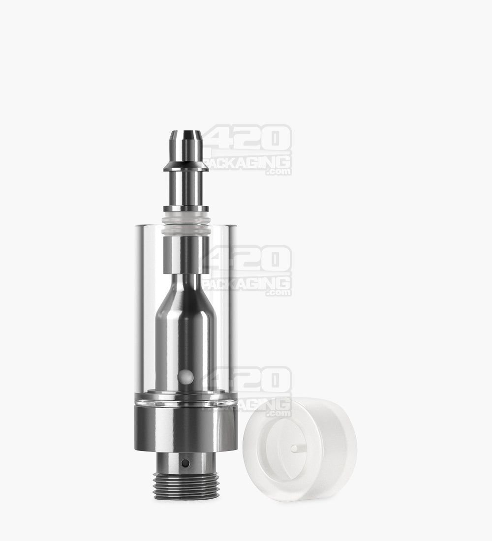 RAE Ceramic Core Glass Vape Cartridge 1.5mm Aperture 0.5mL W/ Hand Press Connection 400/Box - 7