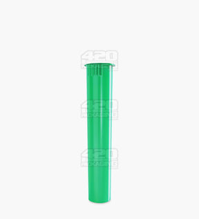 95mm Green Opaque Child Resistant Pop Top Plastic Pre-Roll Tubes 1000/Box - 3