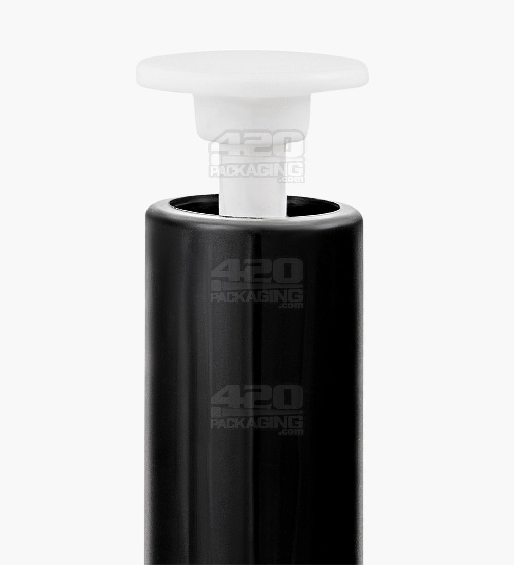 Luer Lock 1ml Black Plastic Child Resistant DymaPak Dab Applicator Syringes w/ Needle Tip 500/Box - 6