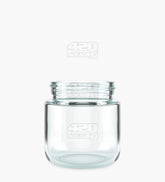 3.75oz Rounded Base Clear Glass Jars 32/Box - 1