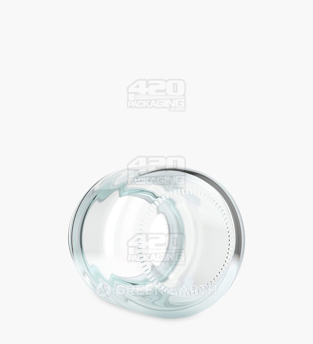 3.75oz Rounded Base Clear Glass Jars 32/Box - 4