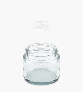 53mm Straight Sided Clear 2.5oz Glass Jar 120/Box - 2