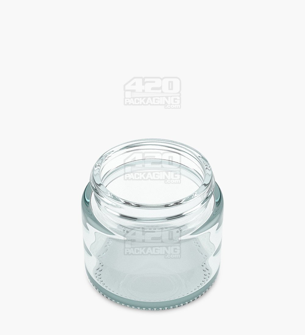 53mm Straight Sided Clear 2.5oz Glass Jar 120/Box - 3