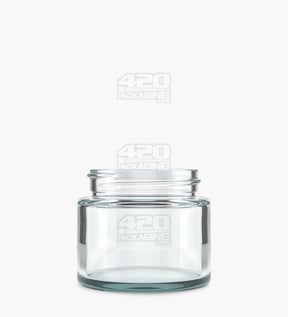 53mm Straight Sided Clear 2.5oz Glass Jar 120/Box - 1