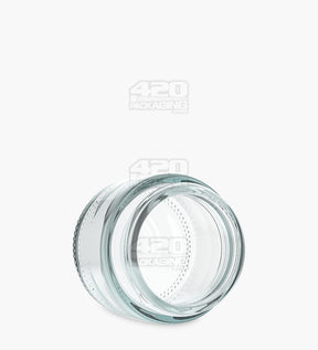 53mm Straight Sided Clear 2.5oz Glass Jar 32/Box - 4