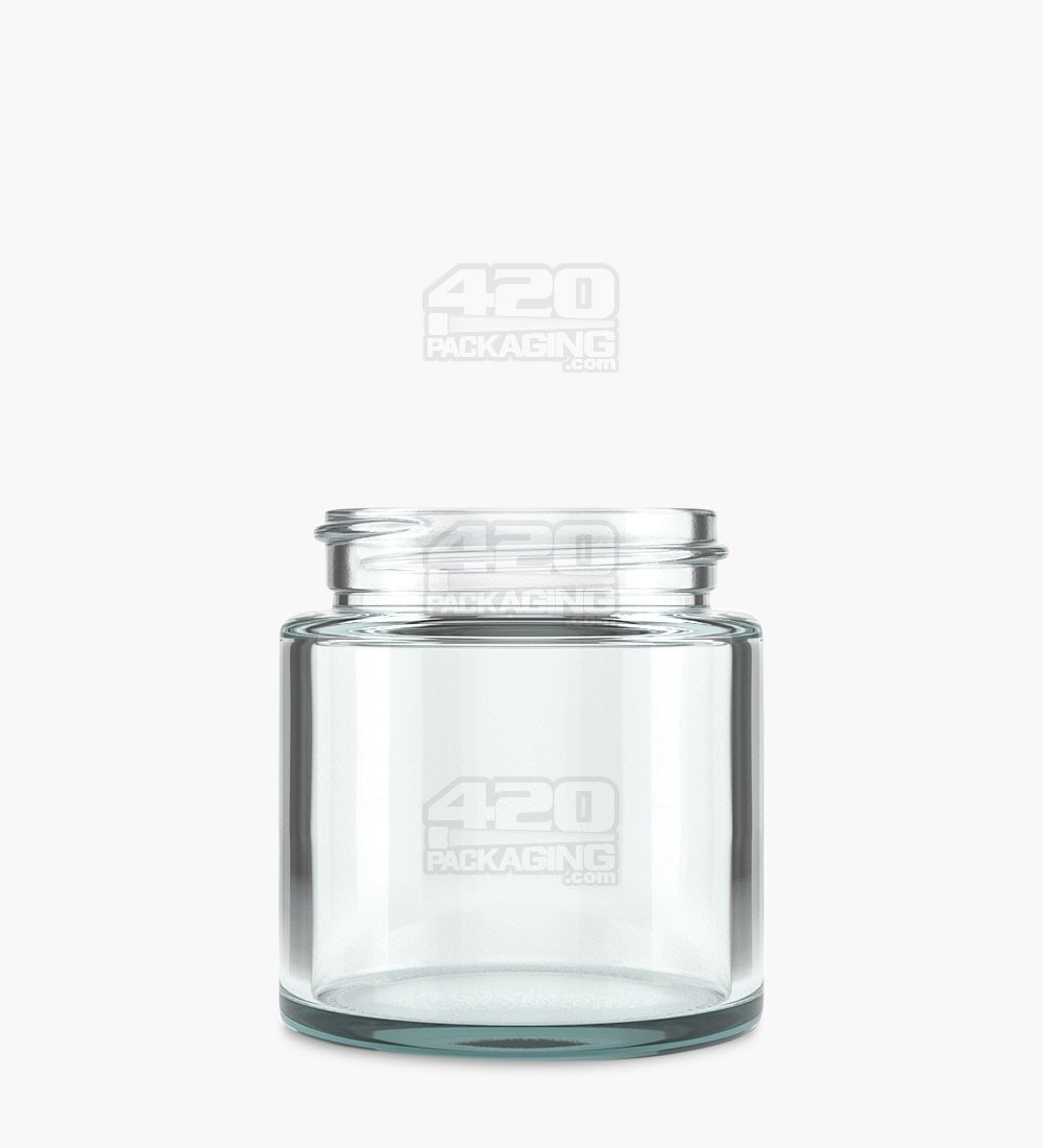 53mm Straight Sided Clear 3.75oz Glass Jar 84/Box - 1