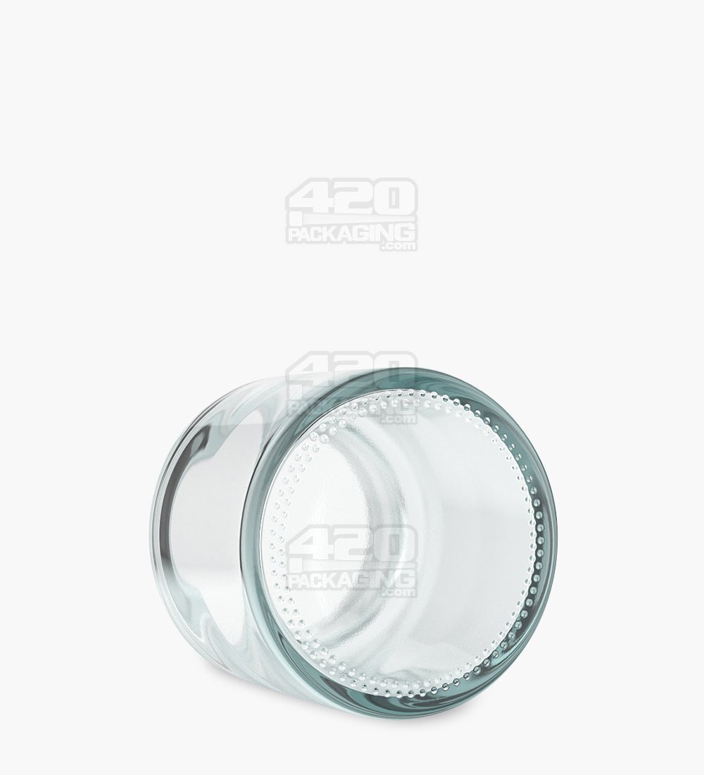 53mm Straight Sided Clear 3.75oz Glass Jar 84/Box - 5