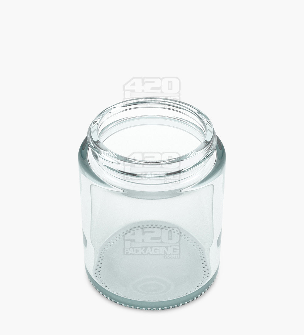 53mm Straight Sided Clear 5oz Glass Jar 32/Box - 3