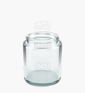 53mm Straight Sided Clear 5oz Glass Jar 32/Box - 2