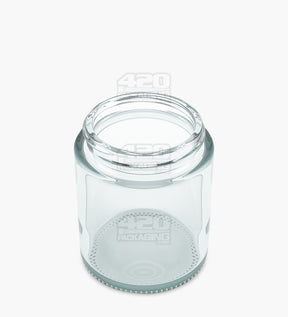 53mm Straight Sided Clear 5oz Glass Jar 32/Box - 3