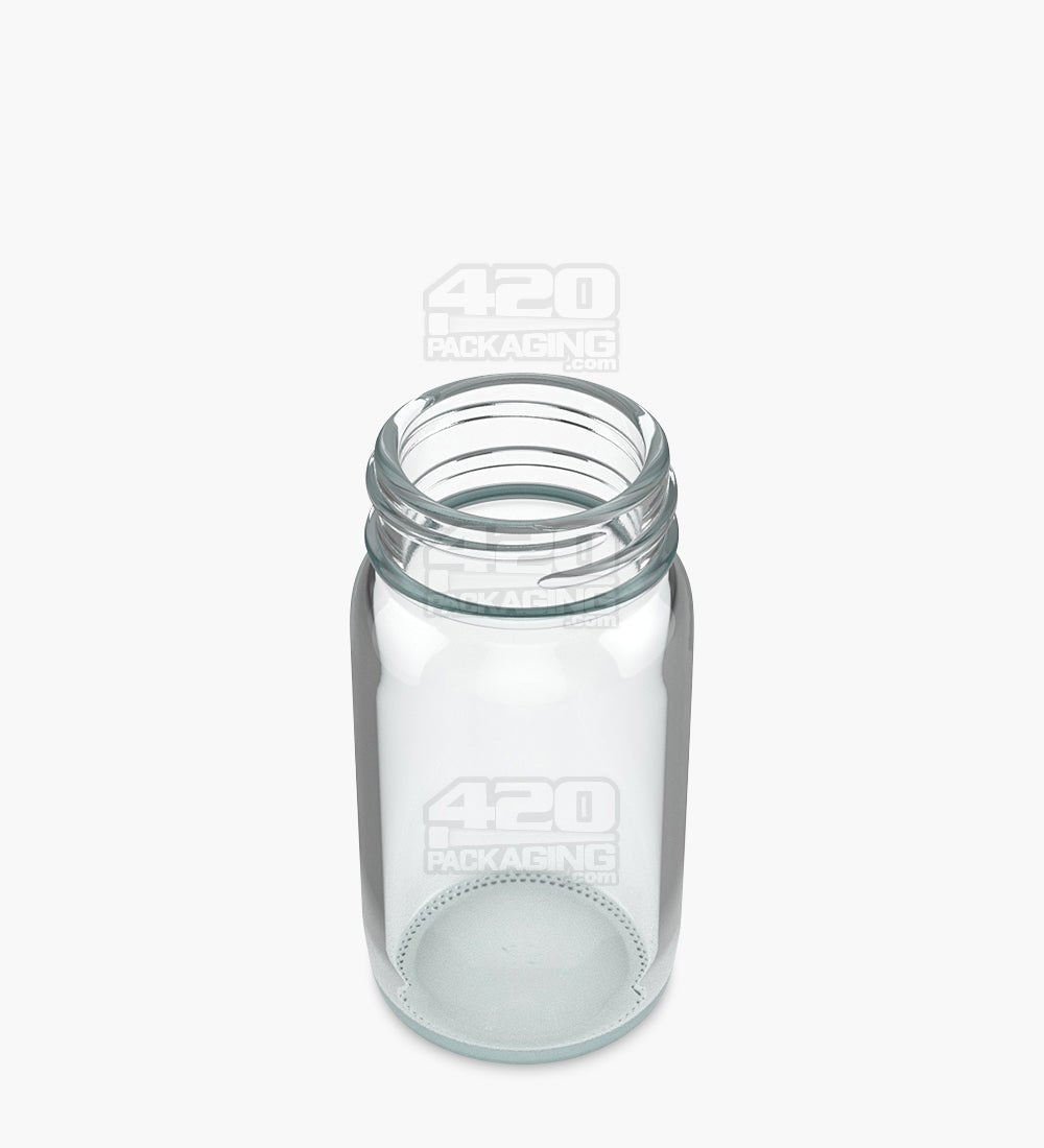 38mm Wide Mouth Straight Clear 2oz Glass Jar 288/Box - 2