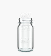Wide Mouth Straight Sided 2oz Clear Glass Jars 160/Box - 1