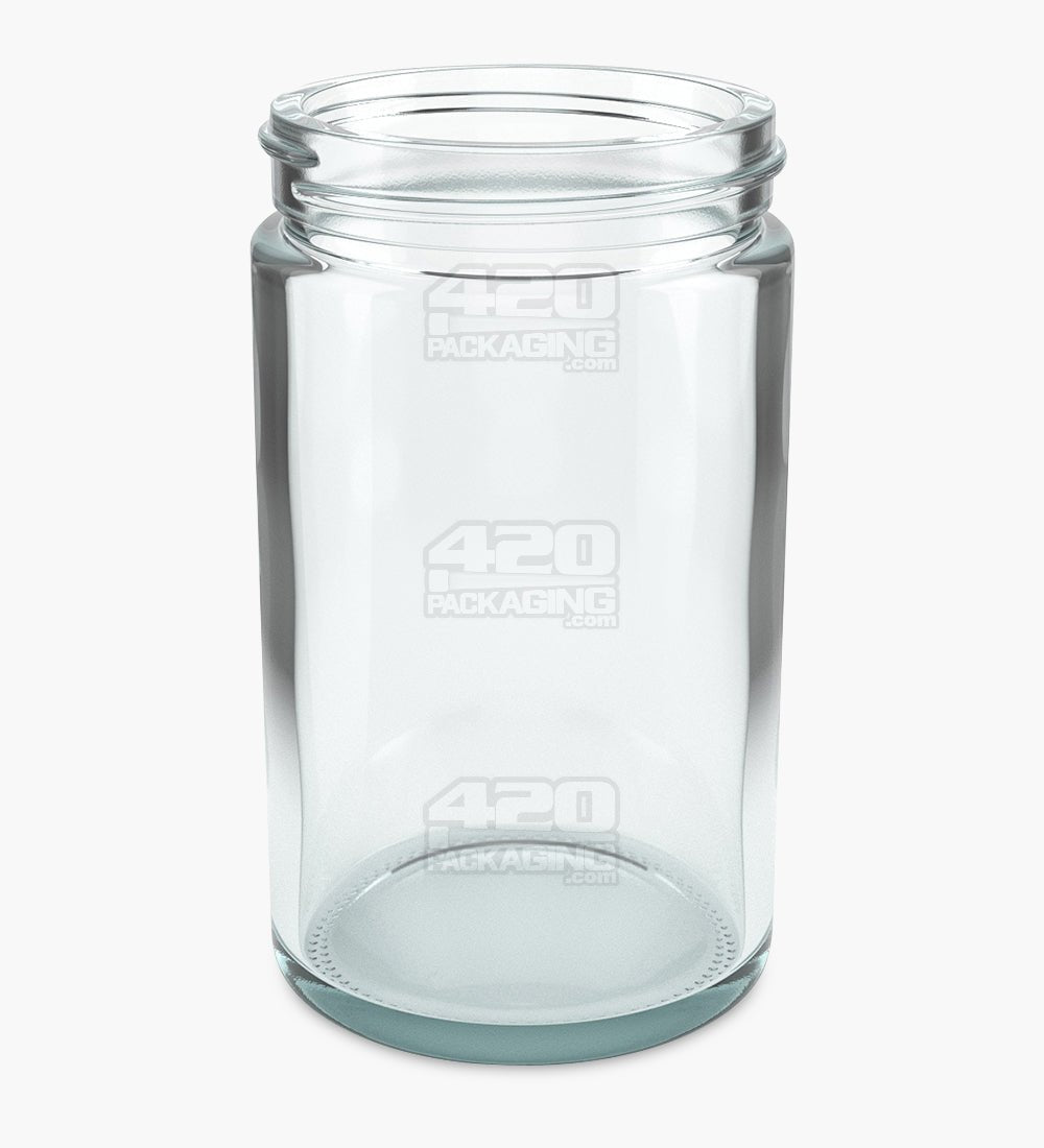 Straight Sided 10oz Base Clear Glass Jars 36/Box - 2