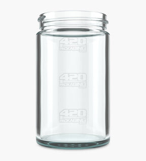 Straight Sided 10oz Base Clear Glass Jars 36/Box - 1