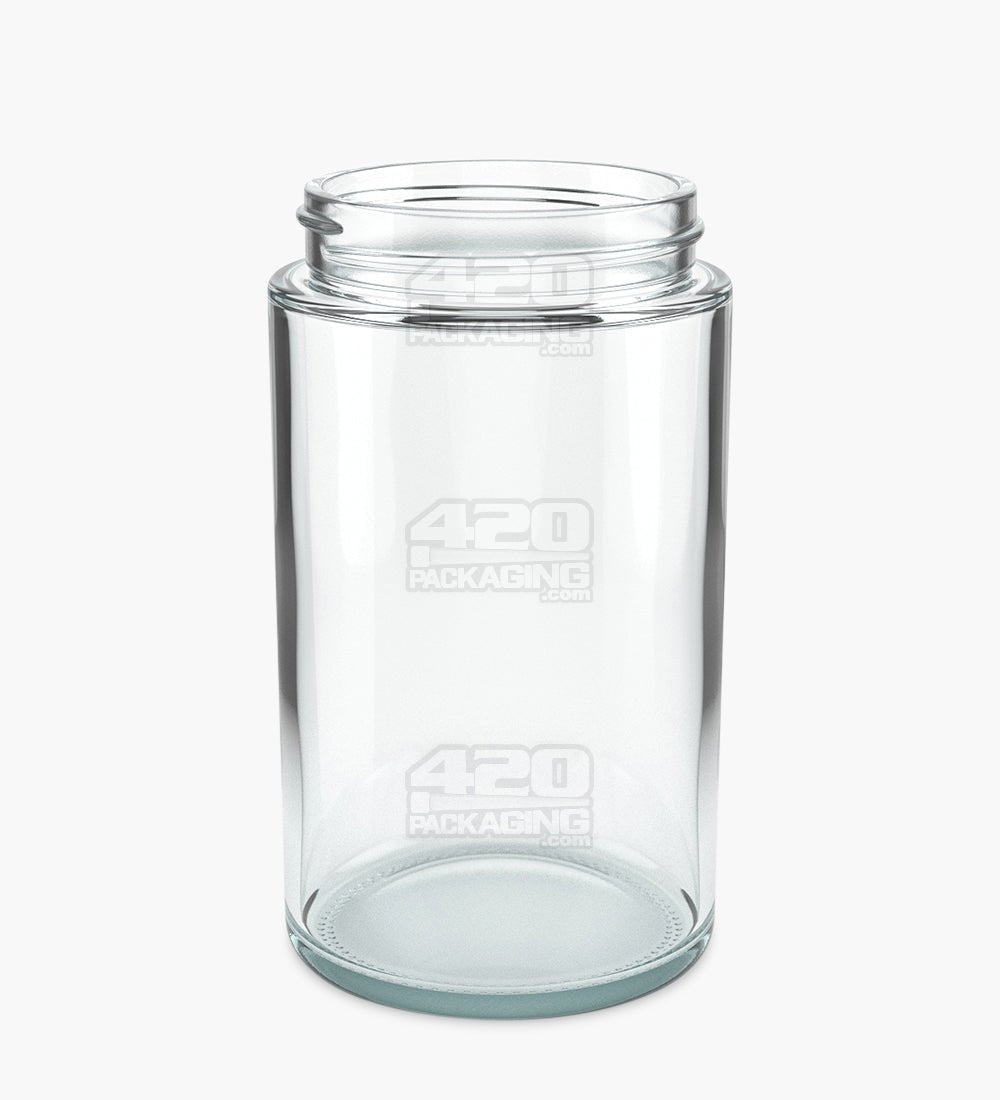 10oz Straight Sided Clear Glass Jars 72/Box - 2