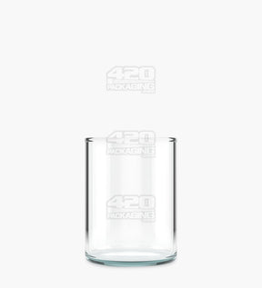 2oz Straight-Sided Clear Glass Screw Top Jars With White Lid 240/Box - 2