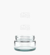 1oz Straight Sided Clear Glass Jars 200/Box - 1