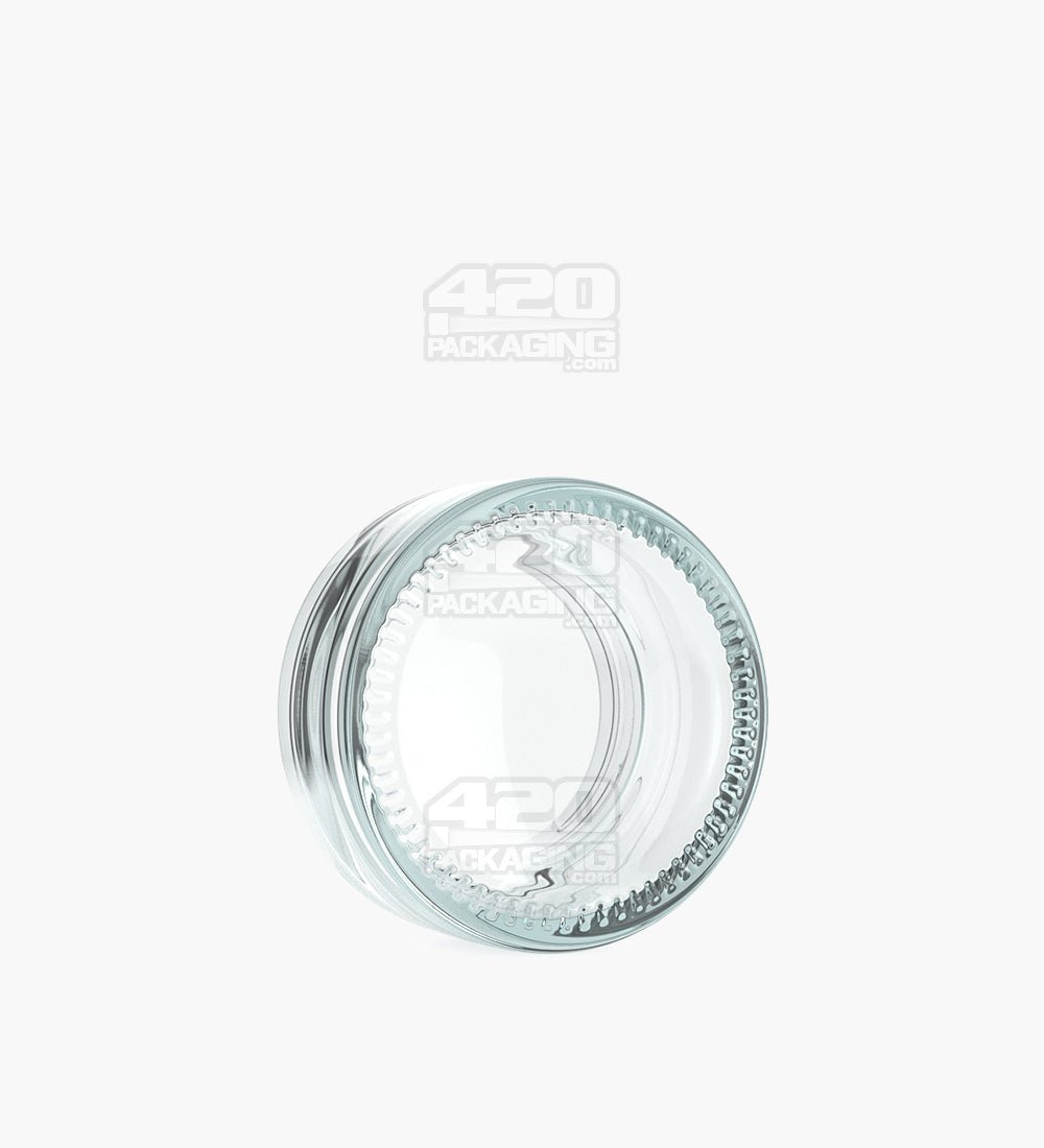 1oz Straight Sided Clear Glass Jars 200/Box - 4