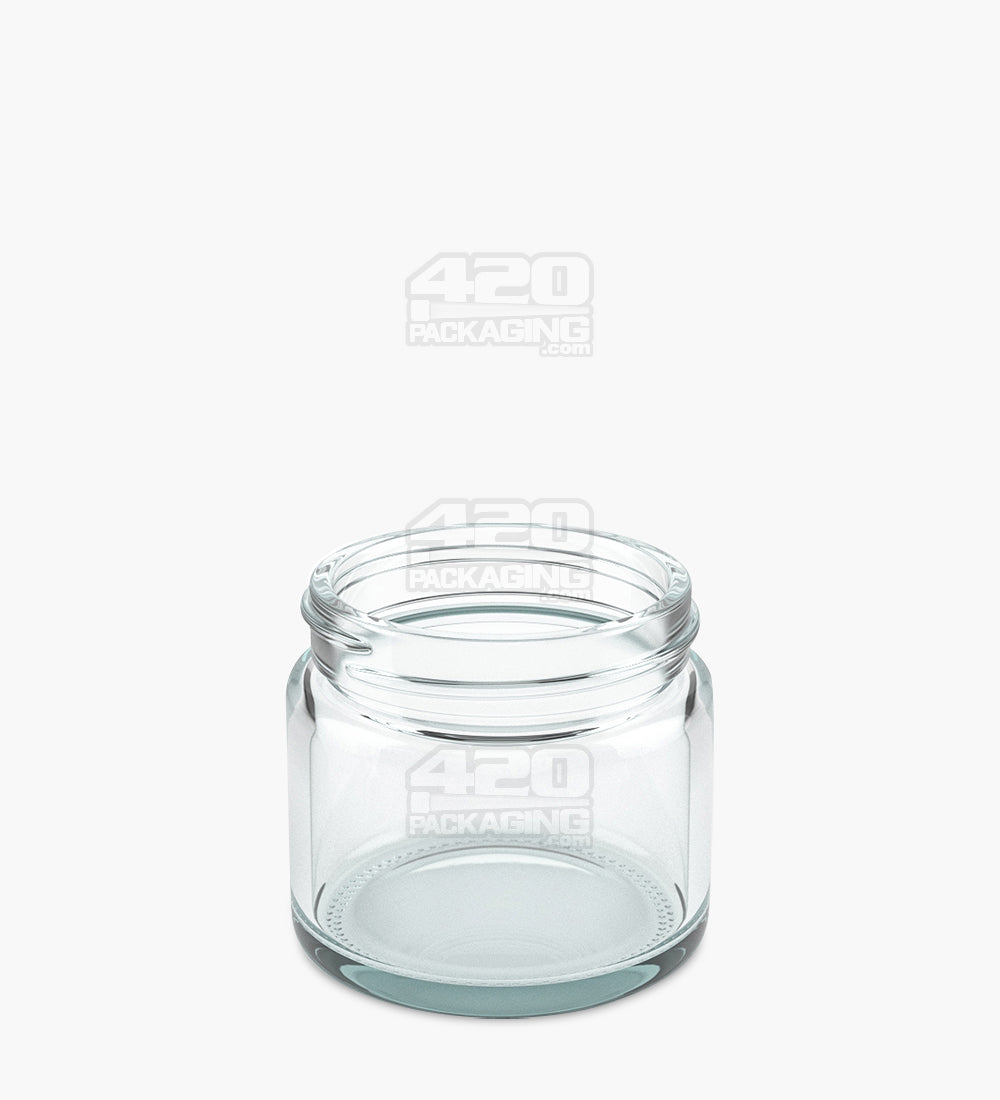 50mm Straight Sided Clear 2oz Glass Jar 200/Box - 2