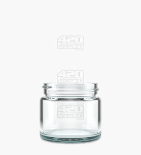 50mm Straight Sided Clear 2oz Glass Jar 200/Box - 1