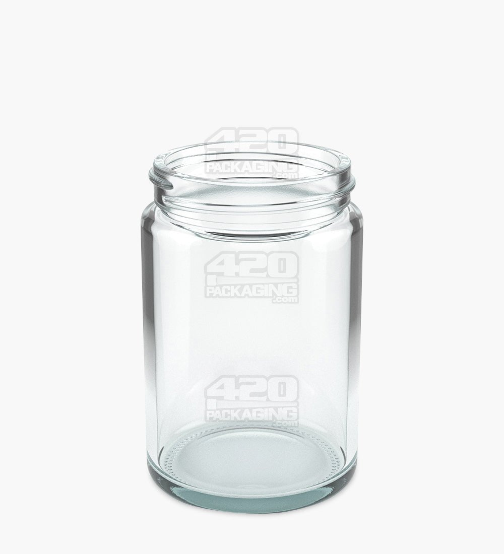 5oz Straight Sided Clear Glass Jars 100/Box - 2