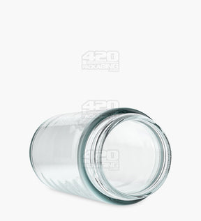 6oz Straight Sided Clear Glass Jars 100/Box - 3