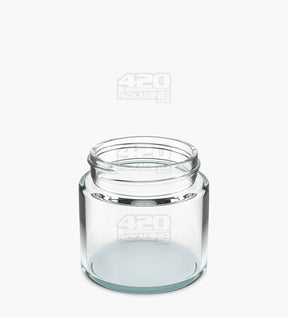 3oz Straight Sided Clear Glass Jars 32/Box - 2
