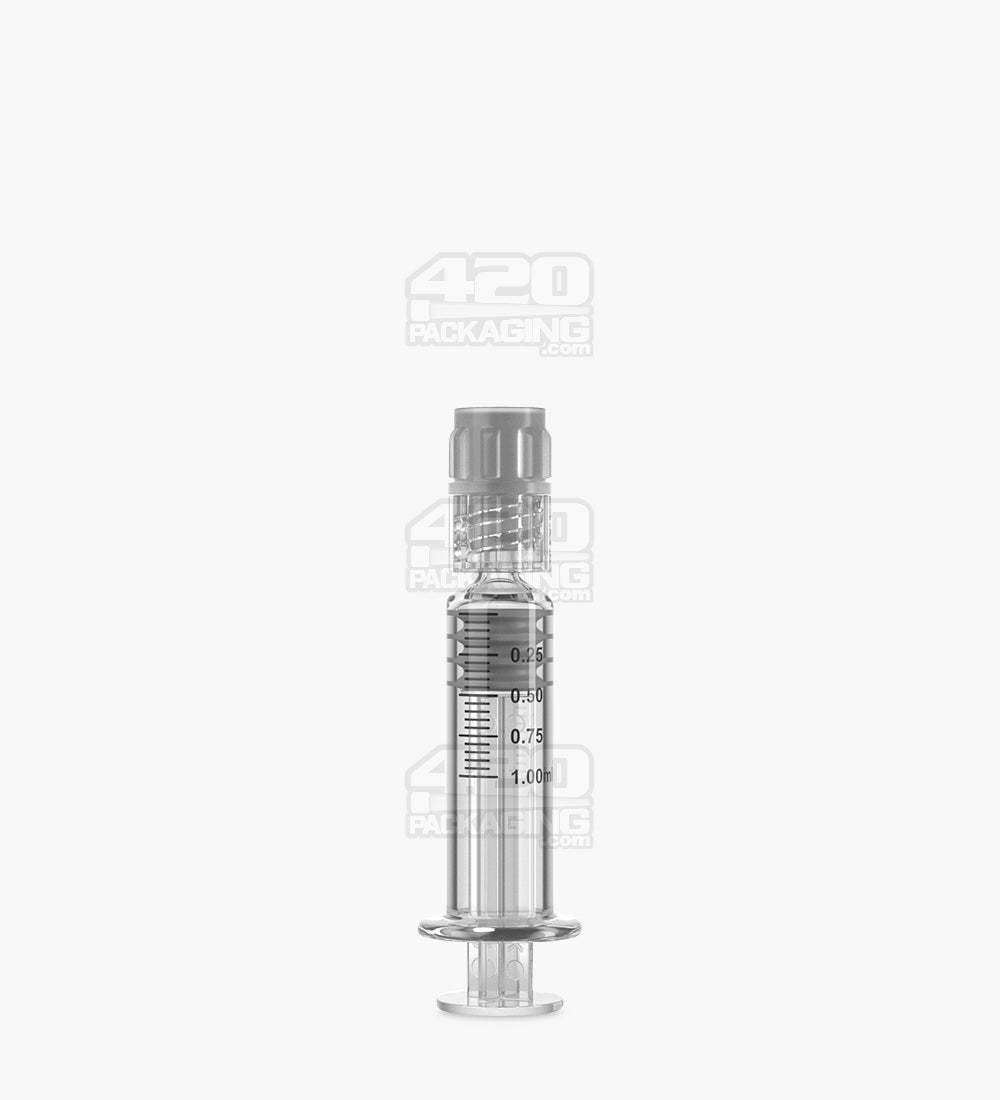 Luer Lock 1ml Glass Dab Applicator Syringes 100/Box - 8