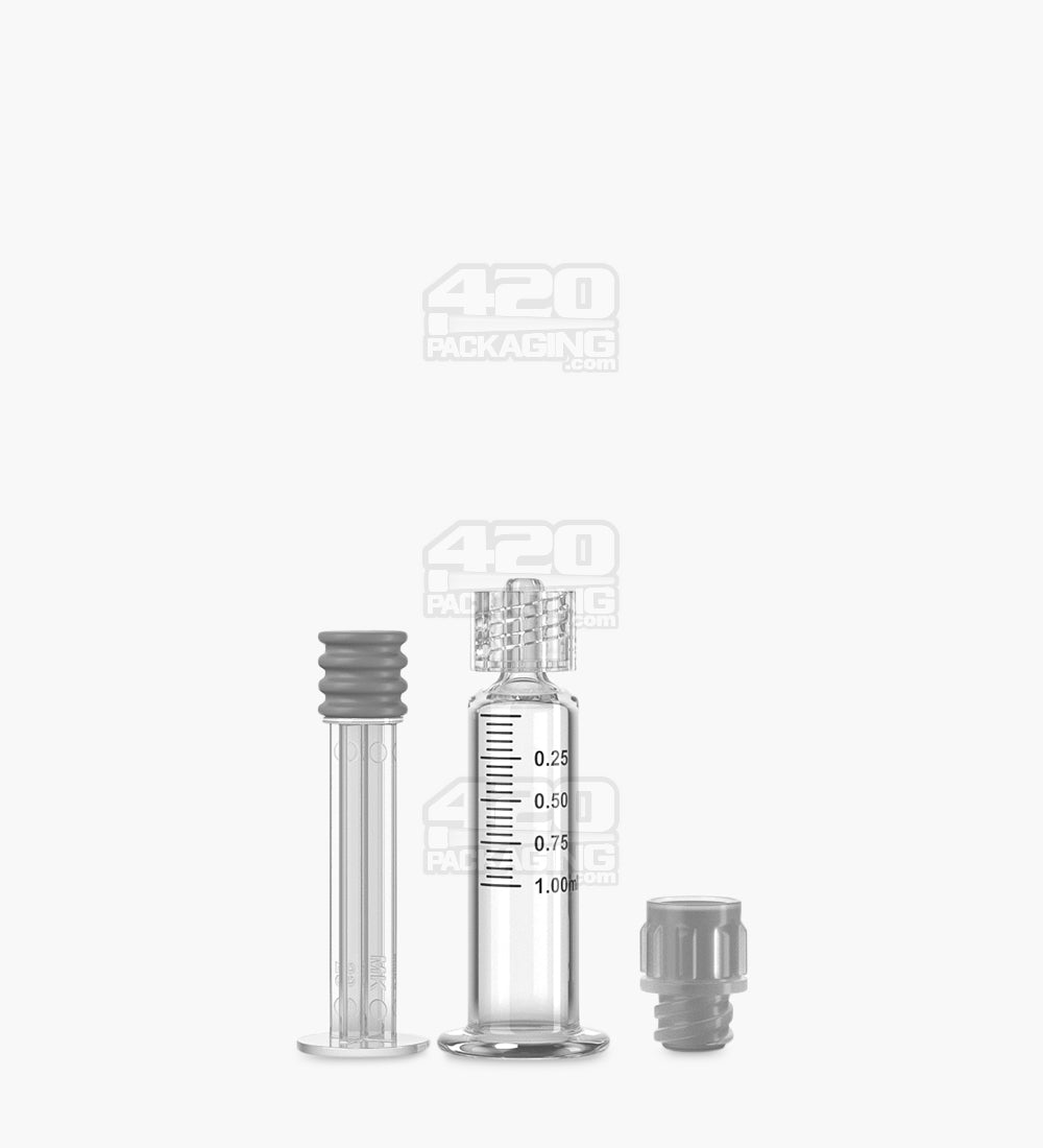 Luer Lock 1ml Glass Dab Applicator Syringes