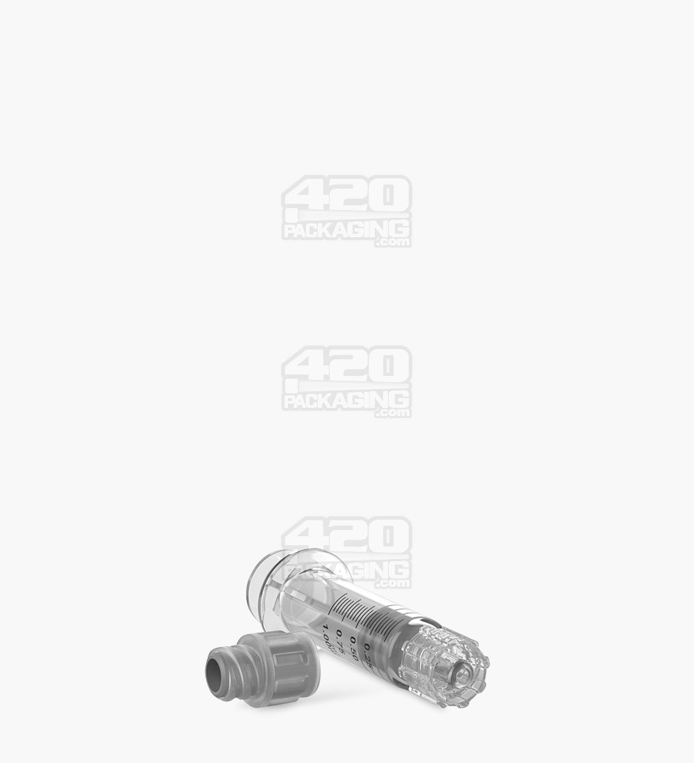 Luer Lock 1ml Glass Dab Applicator Syringes 100/Box - 4